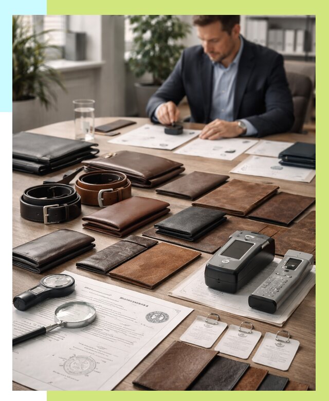 Сертификация кожаных изделий в Иванове от 12398 р. | Алешин-Внв