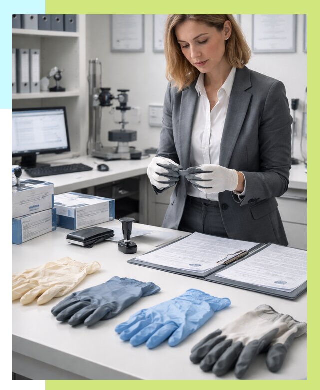 Сертификация перчаток в Иванове от 8782 р. | Алешин-Внв