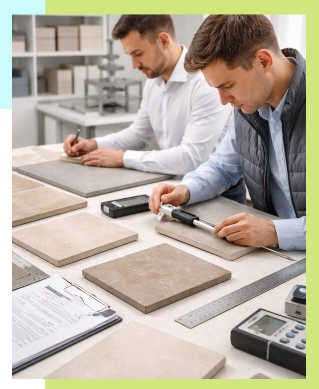 Сертификация плитки в Иванове от 25830 р. | Алешин-Внв гарантия