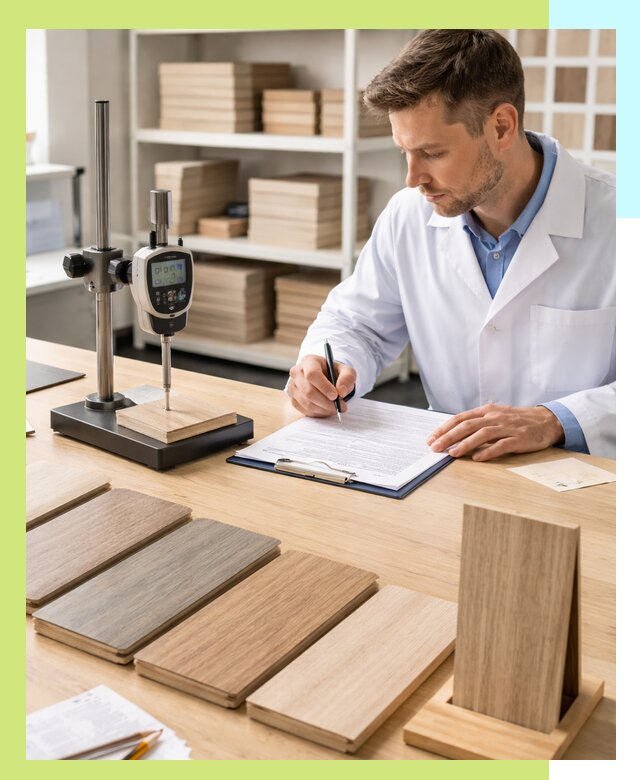 Сертификация ламината с испытаниями и оформлением документов в Иванове
