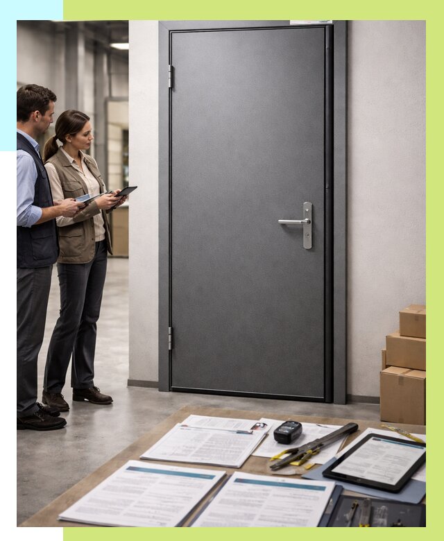 Сертификация противопожарных дверей в Иванове от 9299 р. | Алешин-Внв