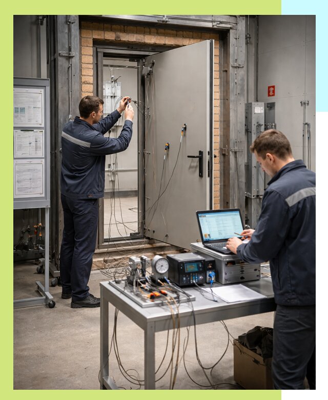 Сертификация противопожарных дверей в Иванове по ГОСТ и ТР