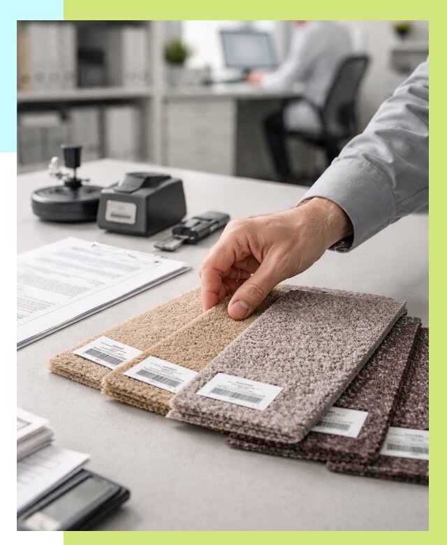 Сертификация ковролина в Иванове от 15498 р., Алешин-Внв