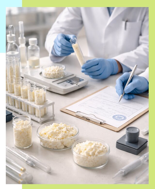 Сертификация творога в Иванове от 12398 р. под ключ | Алешин-Внв