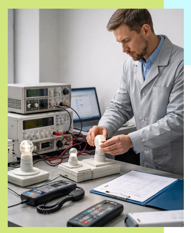 Сертификация ламп и светильников в Иванове по нормативам