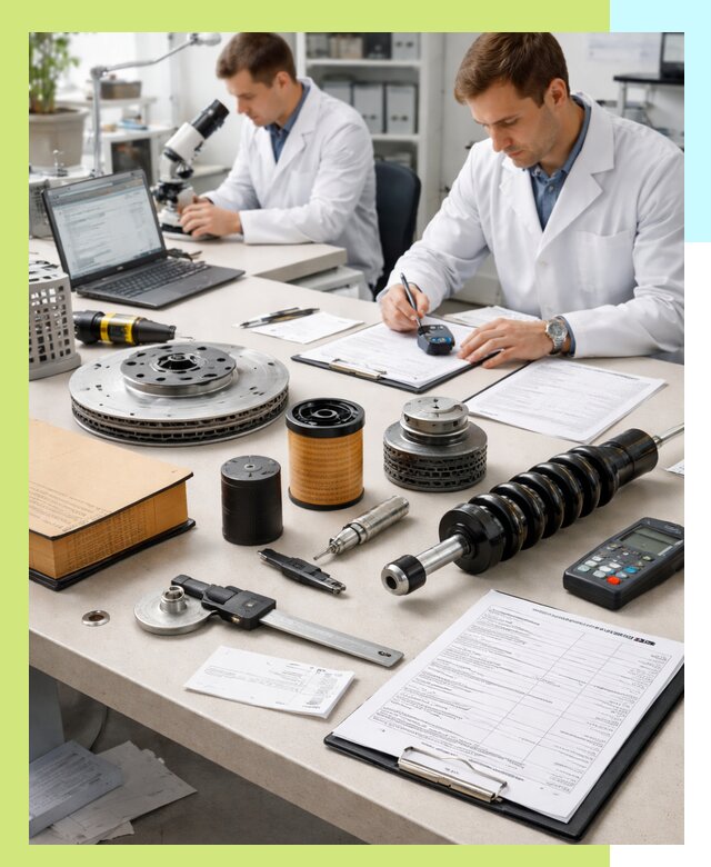 Сертификация автозапчастей и комплектующих в Иванове по ГОСТ