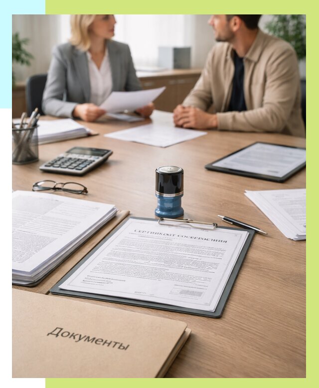 Сертификат соответствия на продукцию в Иванове от 15498 р.|Алешин-Внв