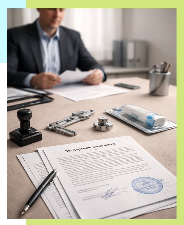 Экспертное заключение на продукцию в Иванове от 8782 р. | Алешин-Внв
