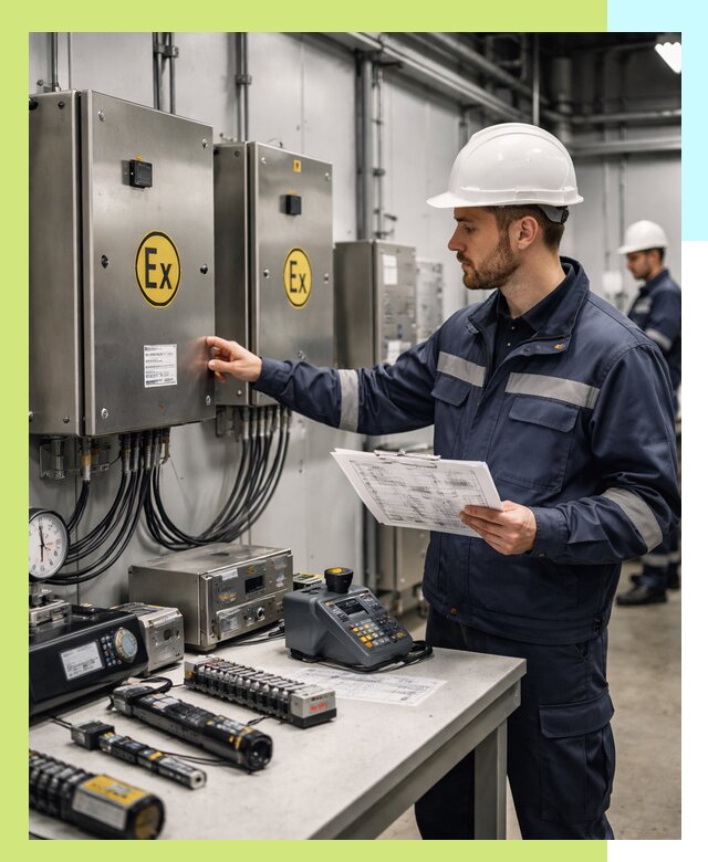 Сертификат взрывозащиты промышленного оборудования в Иванове