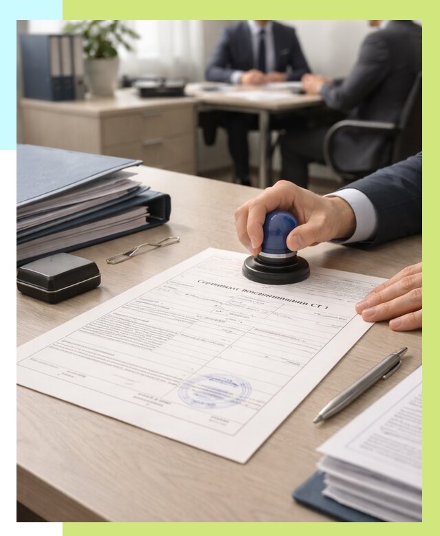 Сертификат происхождения СТ 1 в Иванове от 4649 р. | Алешин-Внв