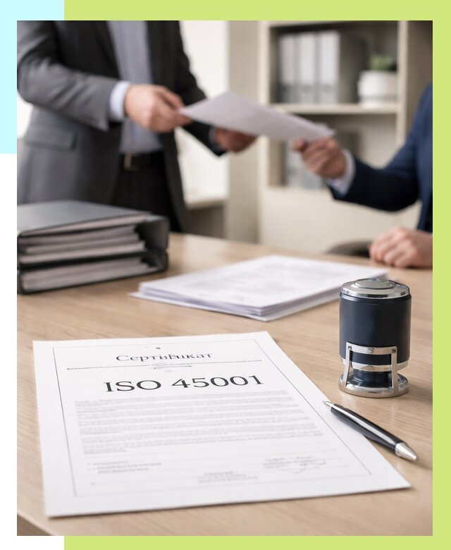 Сертификат ISO 45001 в Иванове под ключ от 46494 р. | Алешин-Внв