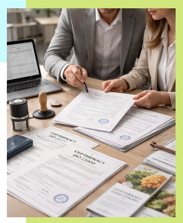 Сертификат ISO 22000 в Иванове от 41328 р. под ключ | Алешин-Внв